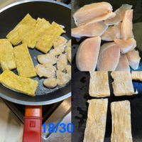 可能是豆腐和顯示的文字是「岡 18/30 」的圖像