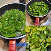 可能是莙薘菜、綠葉甘藍和紫蘇的圖像