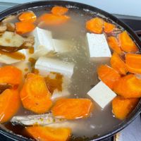 可能是火鍋和豆腐的圖像