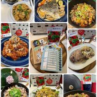 可能是義大利麵、炒飯、西班牙大鍋飯、炒麵和文字的圖像