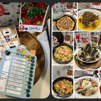 可能是炒麵和文字的圖像