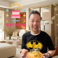 可能是 1 人、蛋糕和文字的圖像