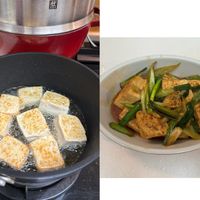 可能是豆腐和文字的圖像