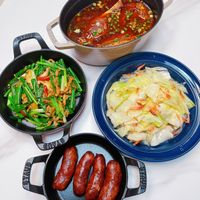 可能是豆腐、火鍋和文字的圖像