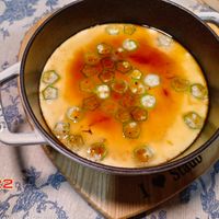 可能是粥、豆腐、拉麵和文字的圖像