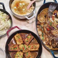 可能是豆腐、火鍋和麵的圖像