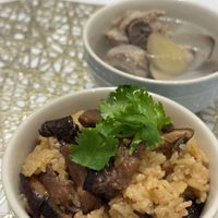 可能是香菇和粥的圖像