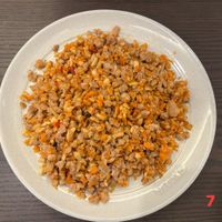 可能是炒飯、印度香料飯和文字的圖像