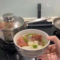 可能是粥和燉小牛膝的圖像