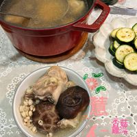 可能是香菇和火鍋的圖像