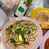 可能是義大利麵、紫蘇和文字的圖像