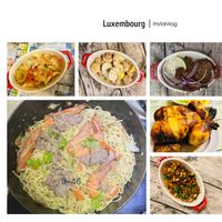 可能是麵、炒麵和顯示的文字是「 9-35 Luxembourg Luxembourg|InstaMog I InstaMag 我肌 22 42 9-46 46 」的圖像