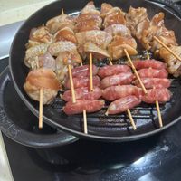 可能是烤羊肉串的圖像
