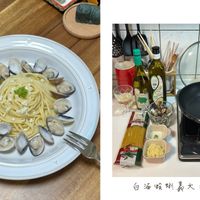 可能是義大利麵和文字的圖像