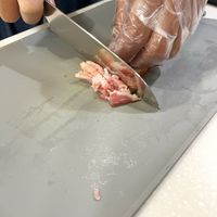 可能是刀和食物的圖像
