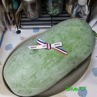 可能是西瓜和文字的圖像