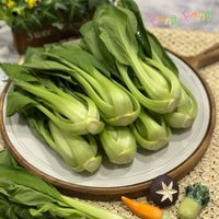 可能是綠葉甘藍和文字的圖像