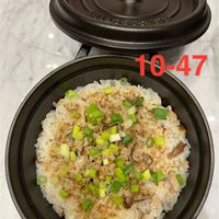 可能是粥、炒飯和文字的圖像