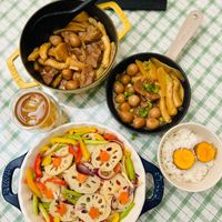 可能是豆腐、香菇和文字的圖像