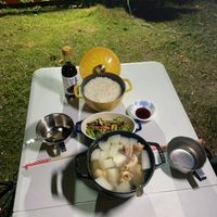 可能是營地和豆腐的圖像