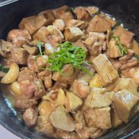 可能是豆腐和燉小牛膝的圖像