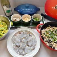 可能是豆腐、火鍋和文字的圖像