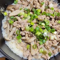 可能是炒飯和顯示的文字是「 JT料理學習日記 SAAIS R 」的圖像