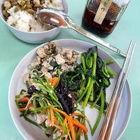 可能是麵、豆腐和文字的圖像