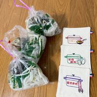 可能是豆腐和顯示的文字是「 M 」的圖像