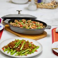 可能是豆腐和炒飯的圖像