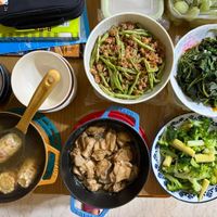 可能是豆腐和火鍋的圖像