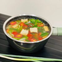 可能是火鍋和豆腐的圖像