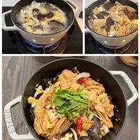 可能是麵、豆腐和火鍋的圖像