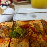 可能是拉麵、火鍋和豆腐的圖像