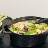 可能是豆腐和火鍋的圖像