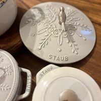 可能是顯示的文字是「 S1/ L STAUB STAUD STAUD SINANS 」的圖像