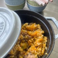 可能是牧羊人派、北非小米飯、炒飯和西班牙大鍋飯的圖像
