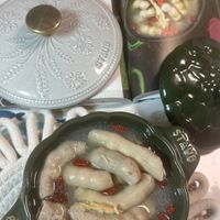 可能是火鍋、港式點心、粥和文字的圖像