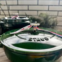 可能是顯示的文字是「 staub STAVB 」的圖像