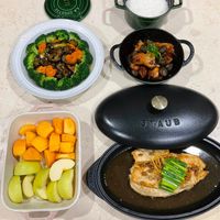可能是蘋果、豆腐和文字的圖像