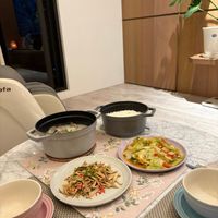 可能是火鍋和豆腐的圖像