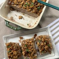 可能是炒飯和豆腐的圖像