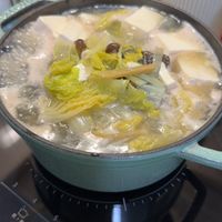 可能是拉麵、豆腐和火鍋的圖像