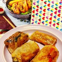 可能是港式點心、豆腐和文字的圖像
