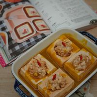 可能是豆腐和文字的圖像