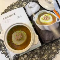 可能是粥和文字的圖像