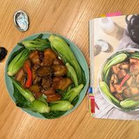 可能是香菇、豆腐和文字的圖像