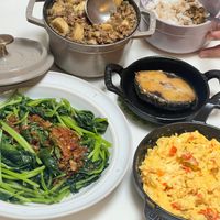 可能是炒飯和豆腐的圖像