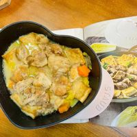 可能是豆腐、火鍋和文字的圖像