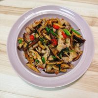 可能是豆腐和香菇的圖像